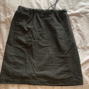 Aritzia plad skirt